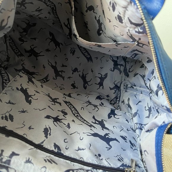 Longchamp Blue Crossbody Bag - Picture 12 of 14